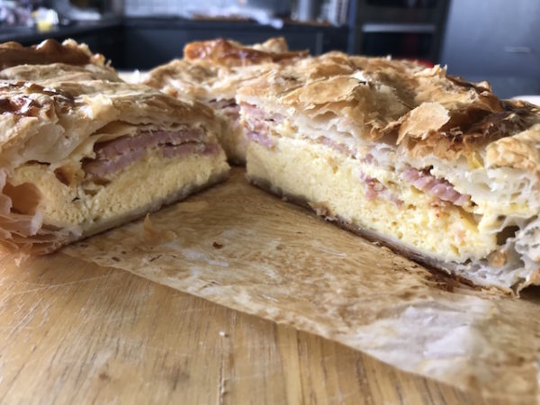 Bacon and Egg pie