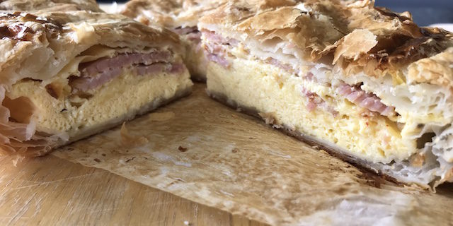 Bacon and Egg pie