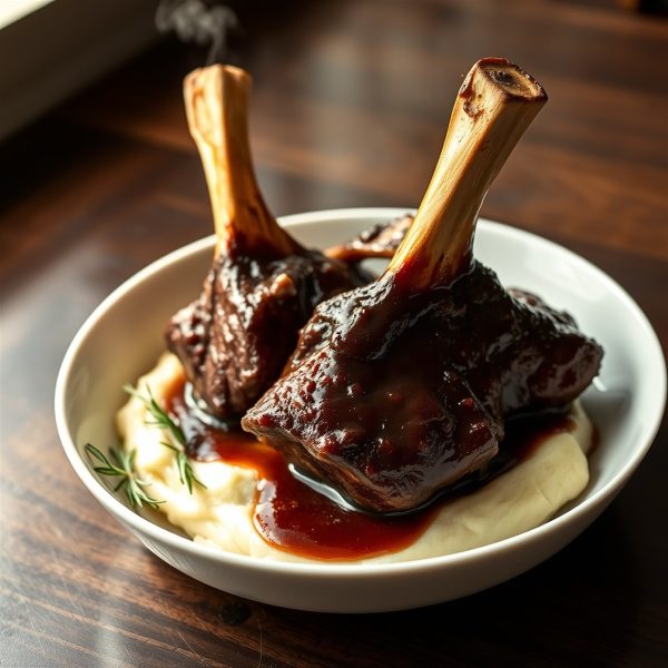 Slow Cooker Lamb Shanks